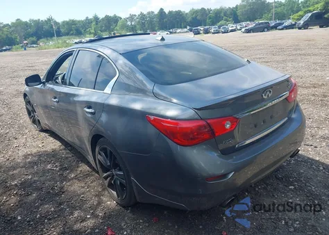 2017 Infiniti Q50 3.0T Sport from USA, damaged, VIN JN1EV7AR2HM840446